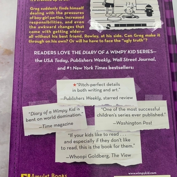 New Dairy of a wimpy kid book 5 (the ugly truth) - Picture 2 of 2